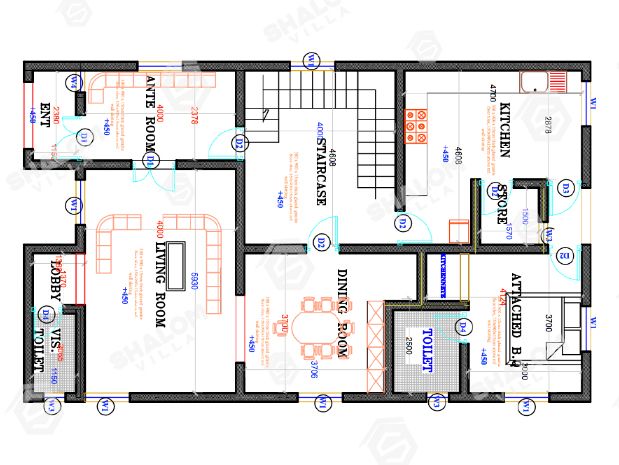 4 Bedroom Duplex House Floor Plan Floor Roma